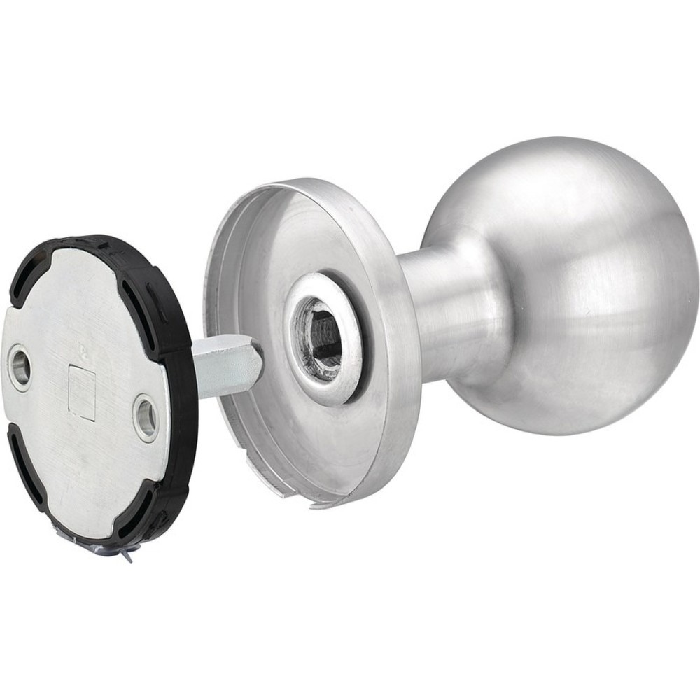 Produktabbildung: EDI Türknopf K5/050/02, Edelstahl F00, Kugelknopf