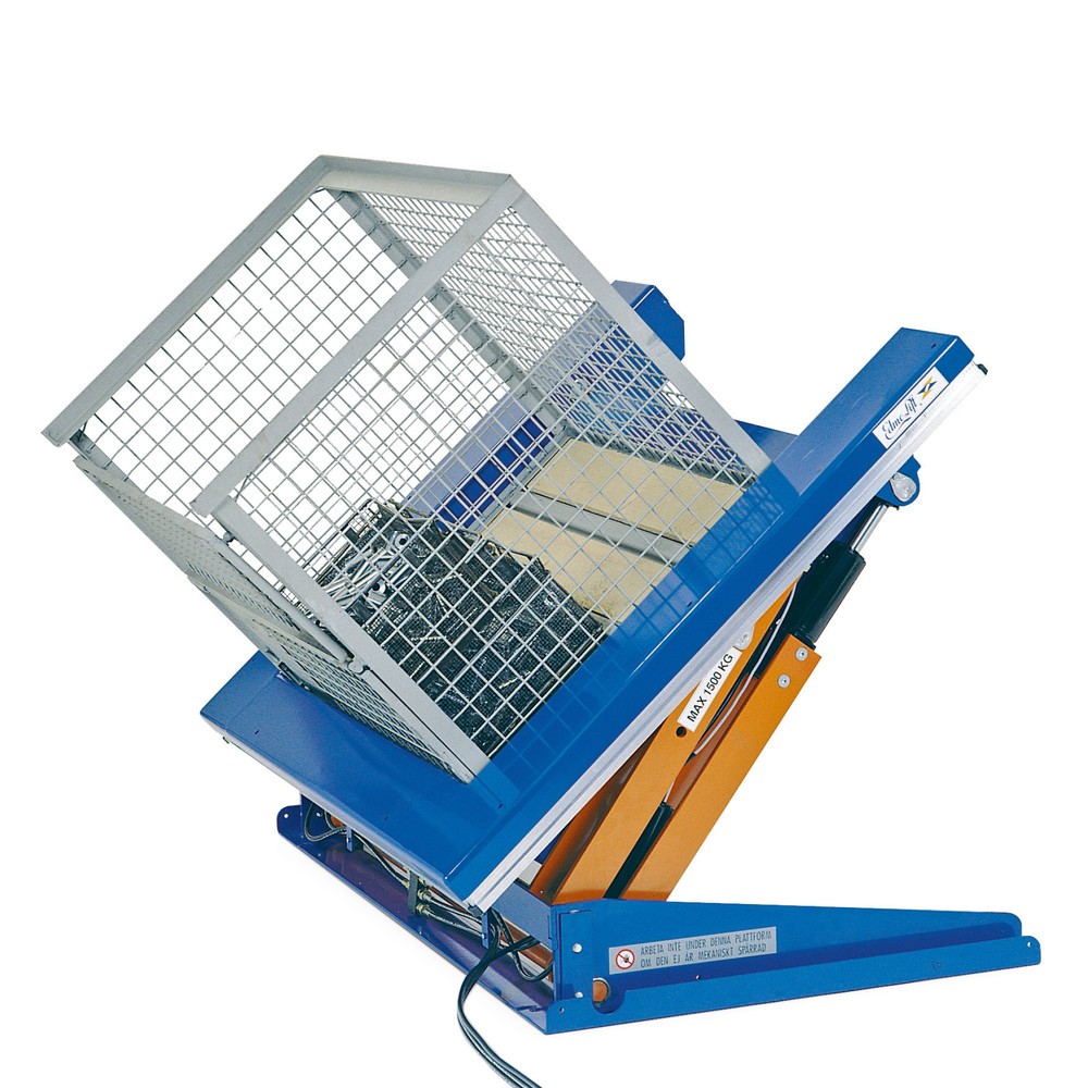 Produktabbildung Nr. 1: EdmoLift® Hub-Neigegeräte mit U-Plattform, BxT 1.050 x 1.200 mm, TK 1.500 kg