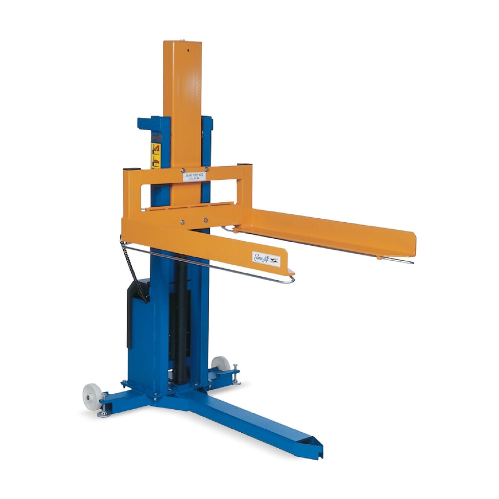 EdmoLift® Palettenheber elektro-hydraulisch, Tragkraft 750 kg Produktabbildung: EdmoLift® Palettenheber elektro-hydraulisch, Tragkraft 750 kg
