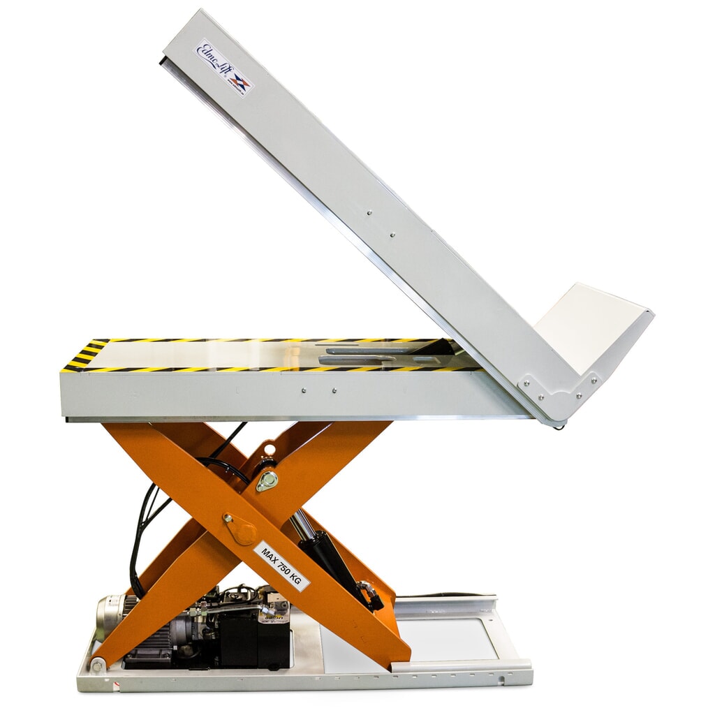 EdmoLift® Scheren-Hubtisch mit Neigefunktion Produktabbildung: EdmoLift® Scheren-Hubtisch mit Neigefunktion