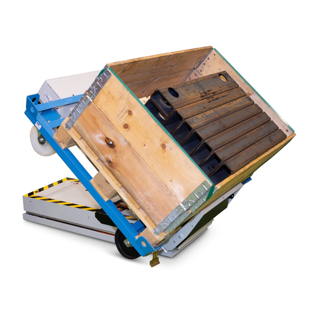 EdmoLift® Scheren-Hubtisch mit Neigefunktion Produktabbildung Nr. 3: EdmoLift® Scheren-Hubtisch mit Neigefunktion