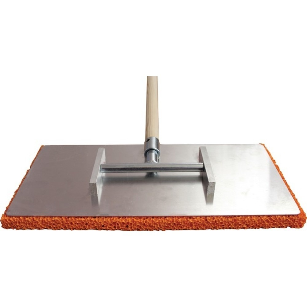 Produktabbildung: Egalisette, Holz, grobporig, Stiel 1300 mm, Länge 400 mm Breite 200 mm Stärke 20 mm