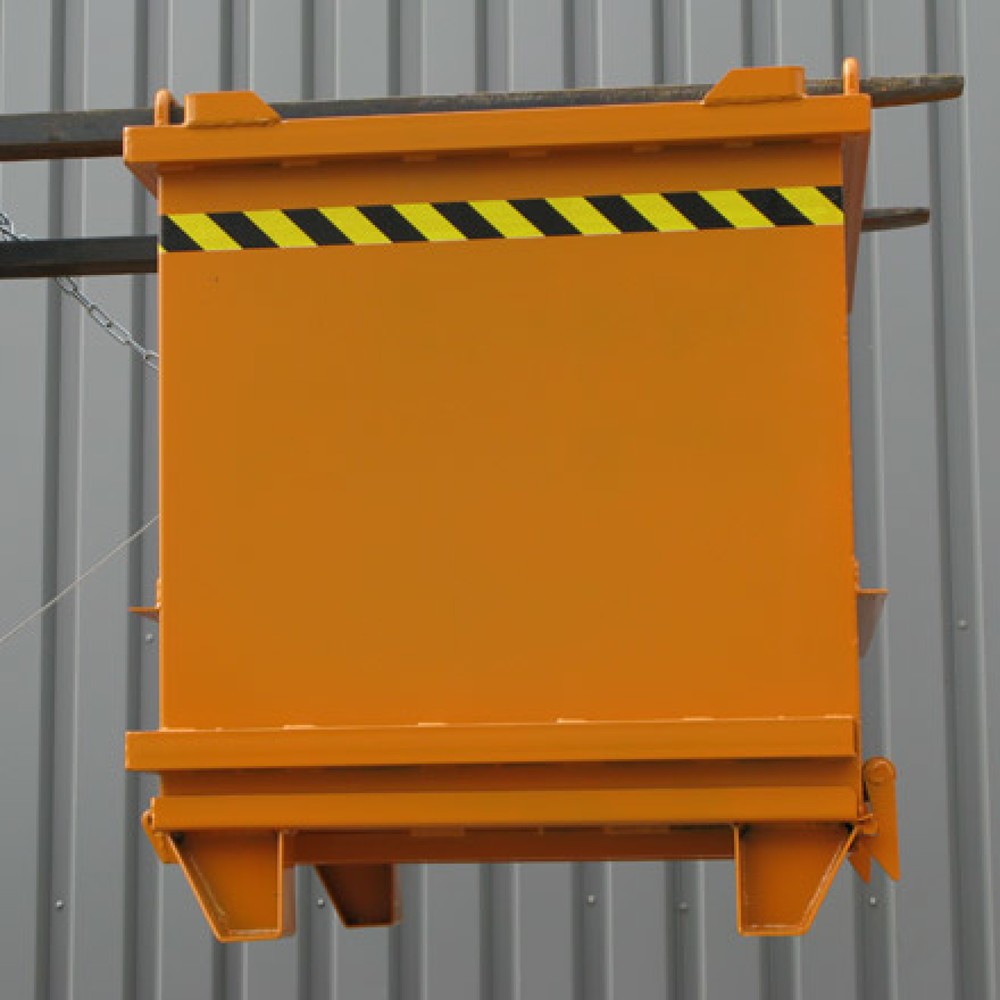 Produktabbildung Nr. 6: Eichinger® Baustoff-Container mit Klappboden, 1500 kg, 750 Liter, enzianblau