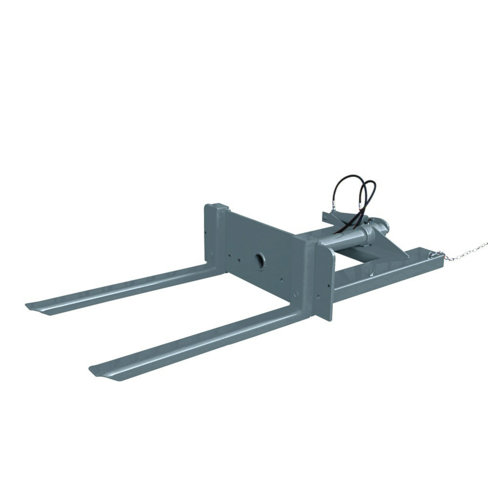 Produktabbildung: Eichinger® Behälterkipper hydraulisch für Behälter mit Staplerschuhen, 1500 kg,  anthrazitgrau