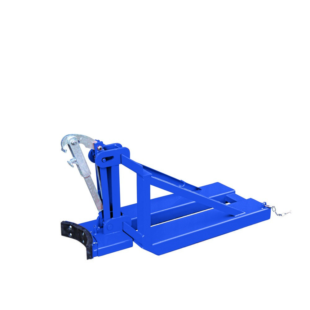 Produktabbildung: Eichinger® Fasslifter für Stahl- und Kunststoff-Fässer, 1 x Fass, enzianblau