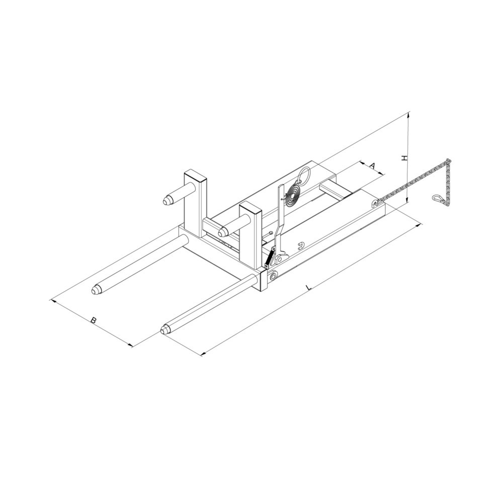 Produktabbildung Nr. 2: Eichinger® Fasswender, 1 x Fass enzianblau