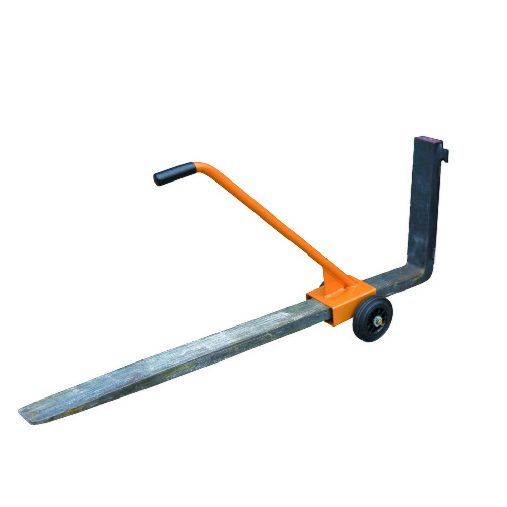 Produktabbildung: Eichinger® Gabelzinken-Heber für das mühelose Tauschen von Gabelzinken, max. Zinken 150x65 mm, reinorange