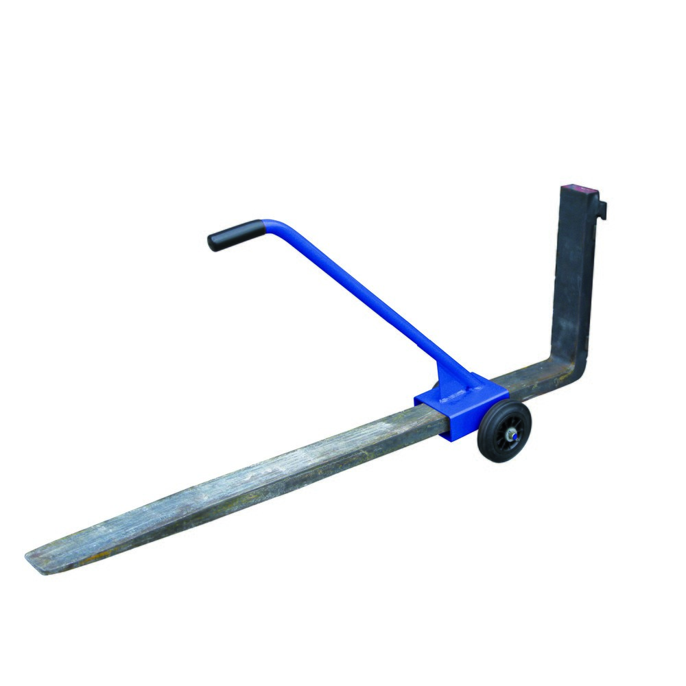 Produktabbildung Nr. 1: Eichinger® Gabelzinken-Heber für das mühelose Tauschen von Gabelzinken, max. Zinken 125x65 mm, enzianblau