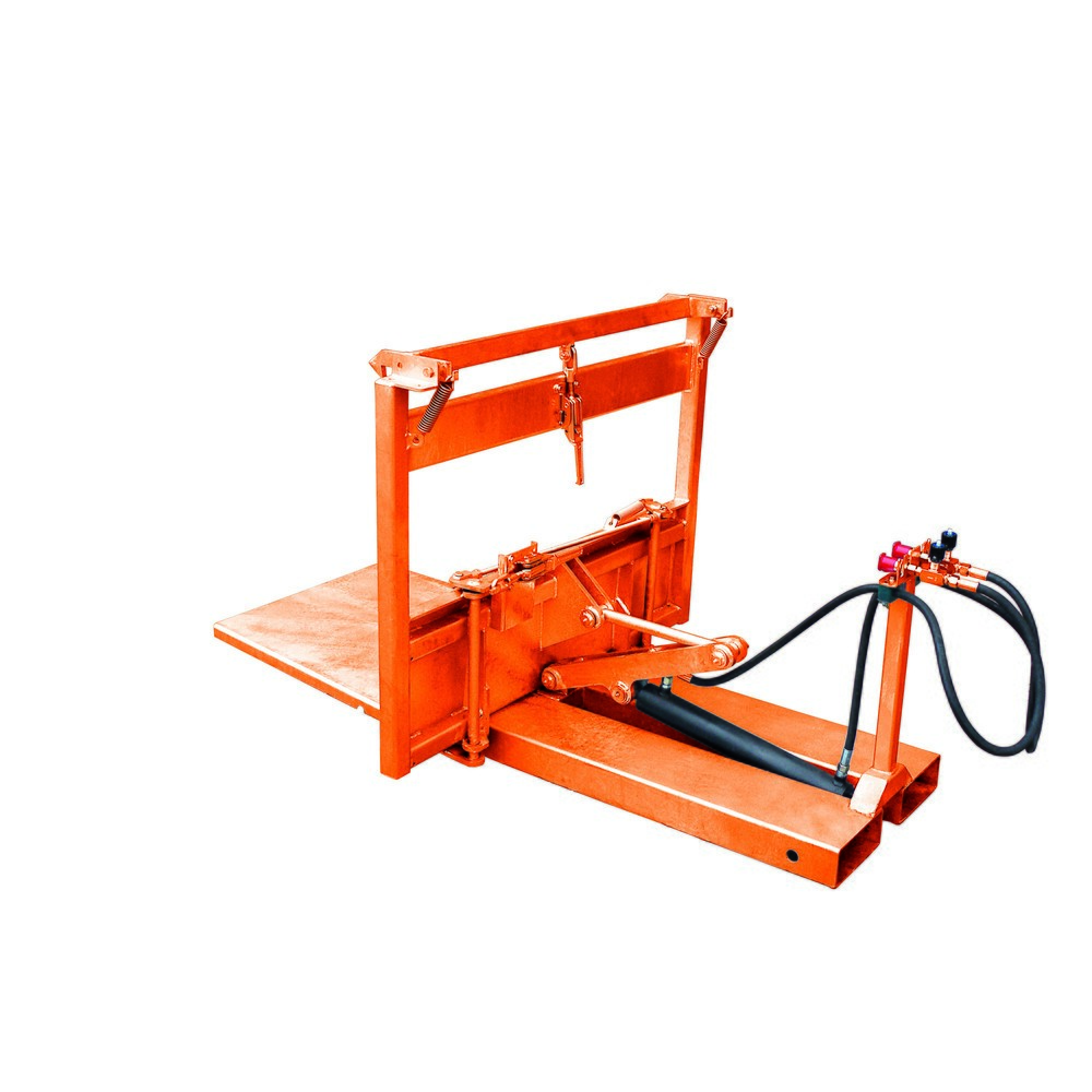 Produktabbildung: Eichinger® Gitterboxenkipper für Gitterbehälter in Euro-Norm, reinorange
