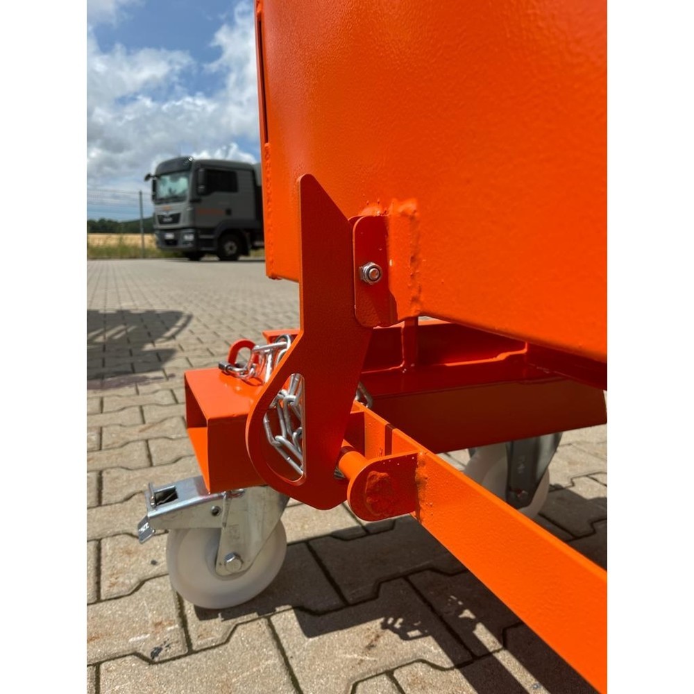 Produktabbildung Nr. 3: Eichinger® Kastenwagen mit Rollen und Einfahrtaschen, 300 kg, 200 Liter, anthrazitgrau