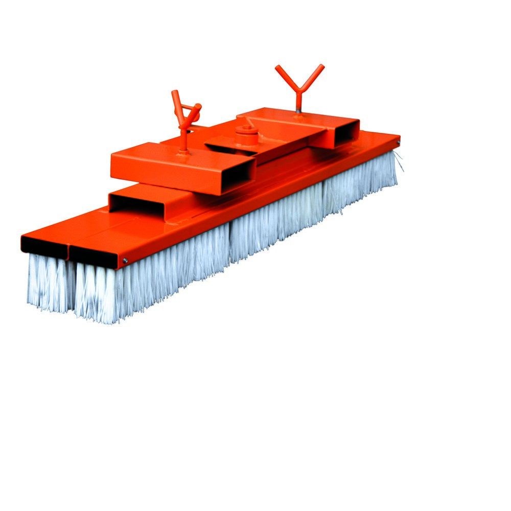 Produktabbildung: Eichinger® Kehrbesen für Gabelstapler, Radlader, etc., Breite 1000 mm reinorange