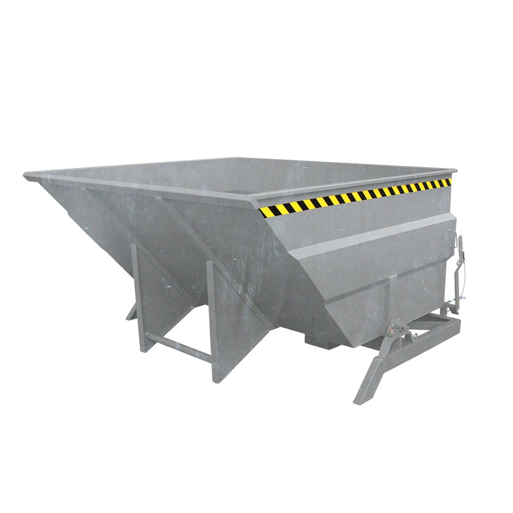 Produktabbildung Nr. 1: Eichinger® Kippbehälter extragroß und massiv, 2500 kg, 4000 Liter, feuerverzinkt