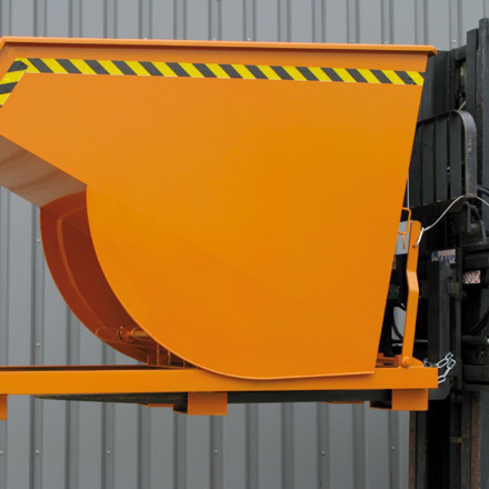 Produktabbildung Nr. 5: Eichinger® Kippbehälter in hoher Bauhöhe, 3500 kg, 2500 Liter, reinorange