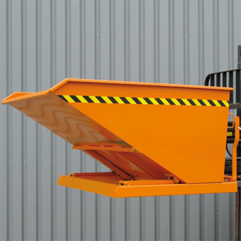 Produktabbildung Nr. 2: Eichinger® Kippbehälter in niedriger Bauhöhe, 1000 kg, 750 Liter, feuerverzinkt