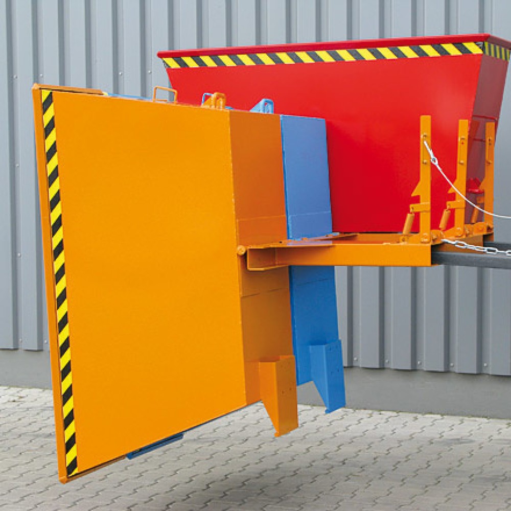 Produktabbildung Nr. 4: Eichinger® Kippbehälter  Sortiersystem 2in1 oder "3in1", 2x900 Liter, reinorange