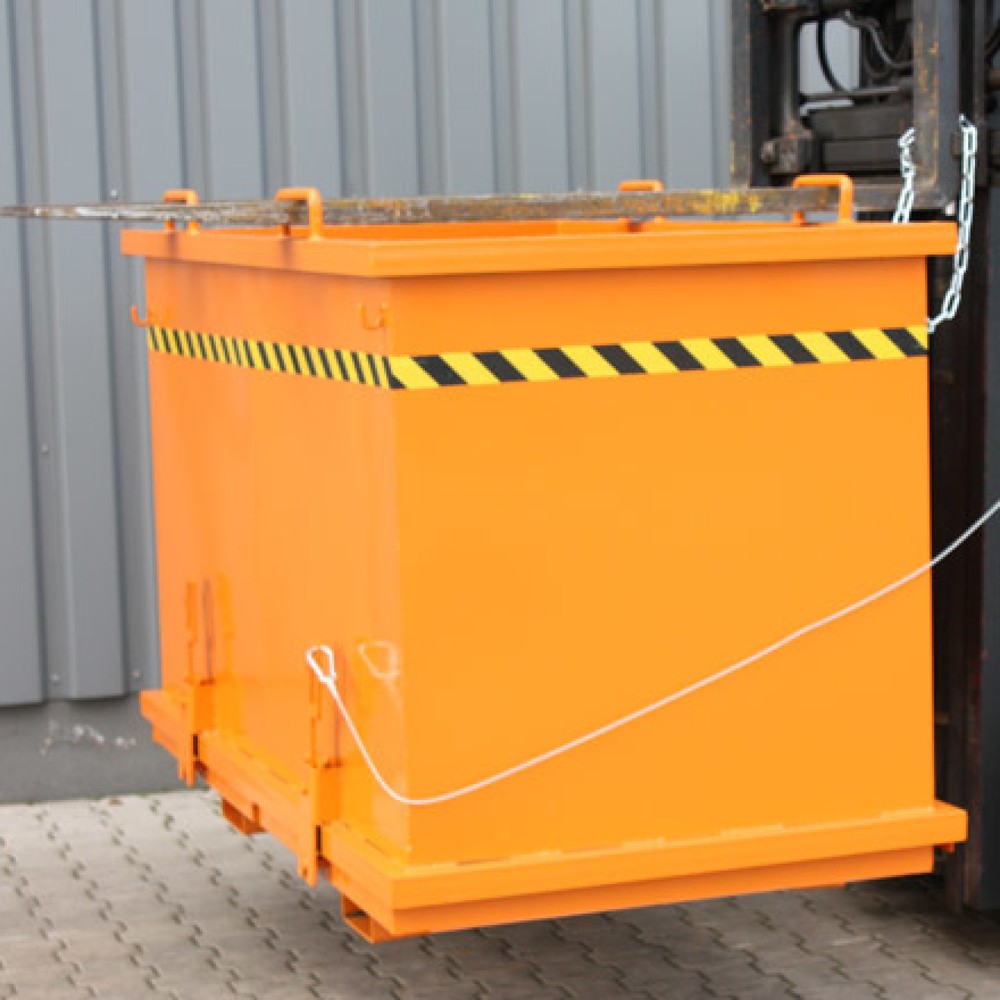 Produktabbildung Nr. 5: Eichinger® Klappbodenbehälter Sortiersystem, 3x600 LIter enzianblau