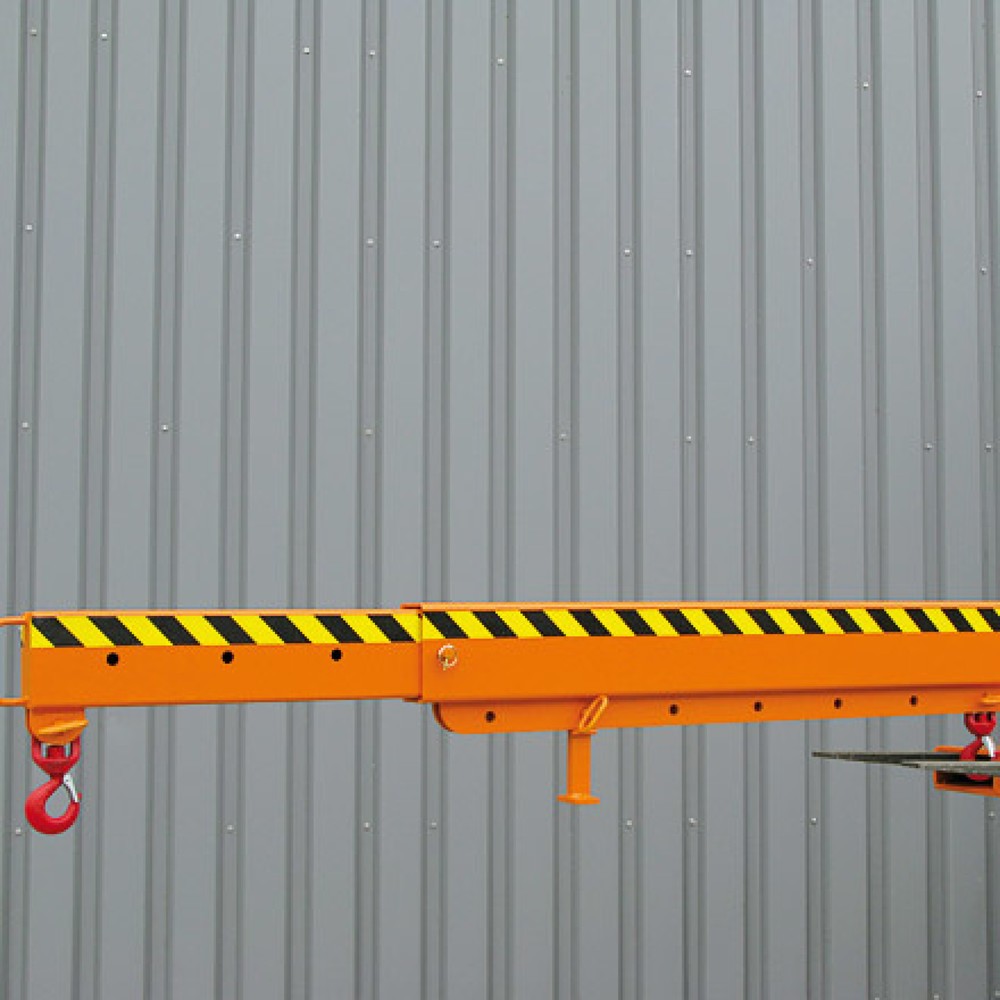 Produktabbildung Nr. 2: Eichinger® Kranarm teleskopierbar, 2500 kg,  reinorange