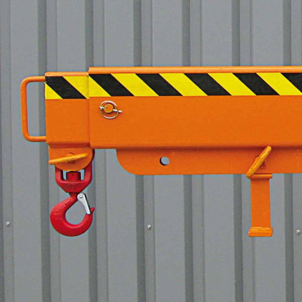 Produktabbildung Nr. 6: Eichinger® Kranarm teleskopierbar, 2500 kg,  reinorange