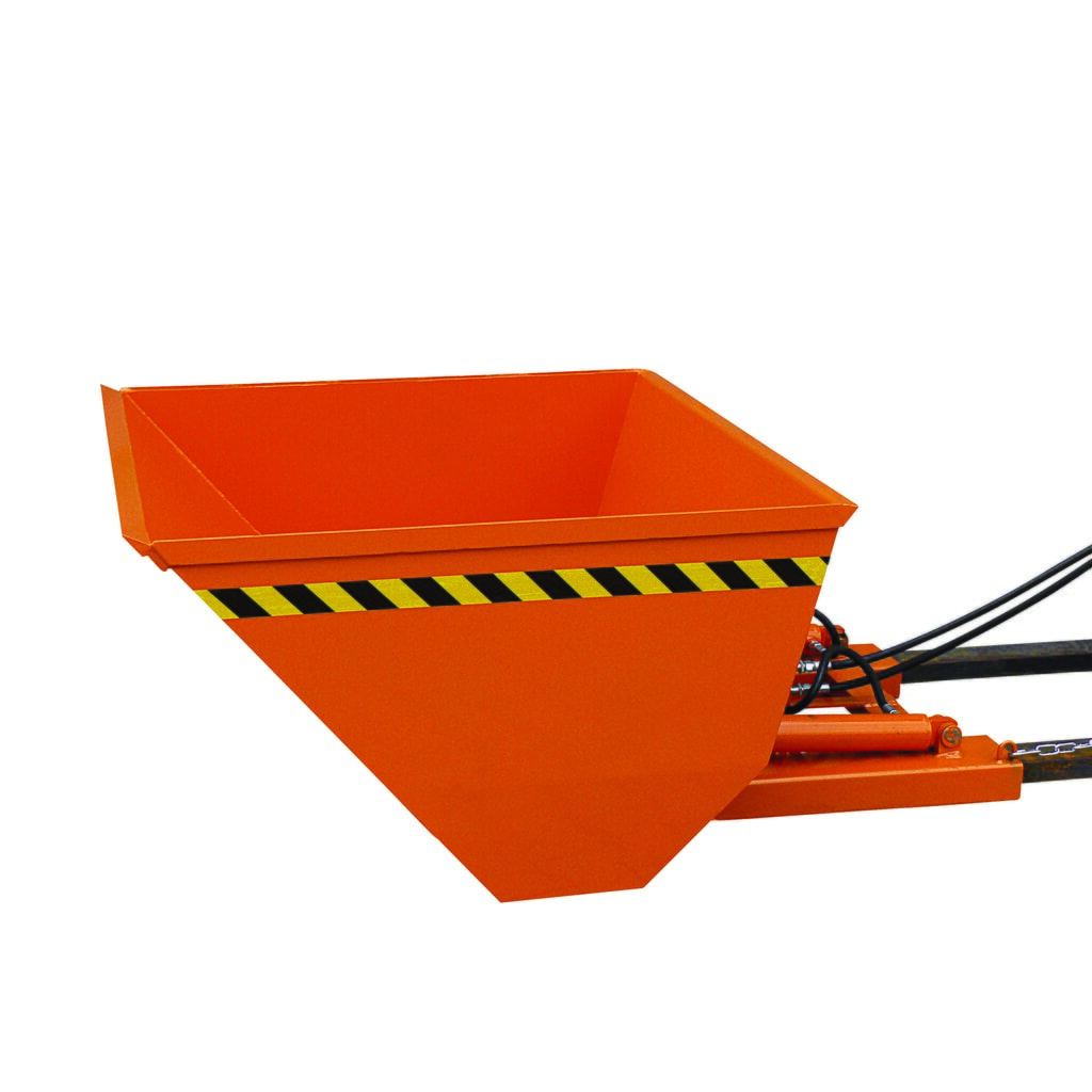 Eichinger® Ladeschaufel mit hydraulischer Kippvorrichtung, 1600 kg, 500 Liter reinorange Produktabbildung: Eichinger® Ladeschaufel mit hydraulischer Kippvorrichtung, 1600 kg, 500 Liter reinorange