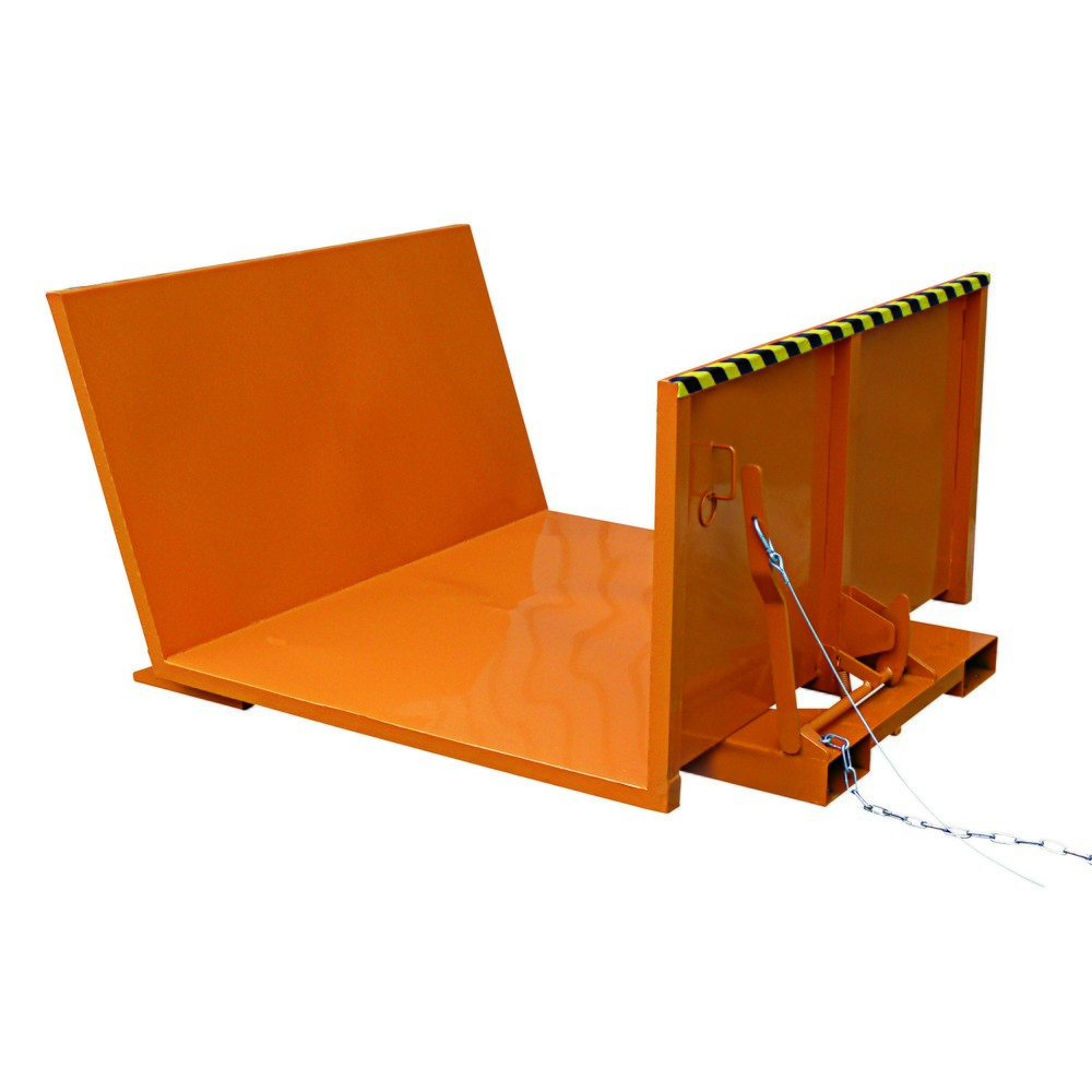 Produktabbildung Nr. 2: Eichinger® Langholz-Sammelplattform mit Seitenrampen, 500 kg anthrazitgrau