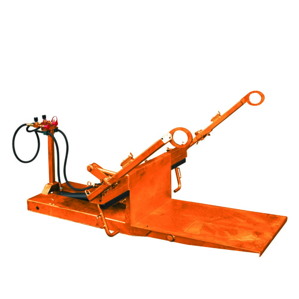 Produktabbildung: Eichinger® Mülltonnenkipper für Müllgroßbehälter (MGB), 600 kg, reinorange