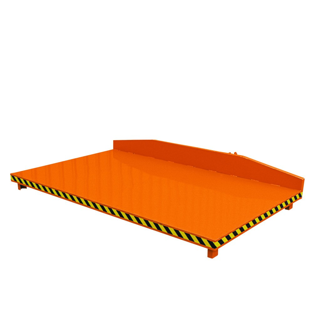 Produktabbildung Nr. 1: Eichinger® Sammelplattform, LxB 2500x1790 mm, reinorange