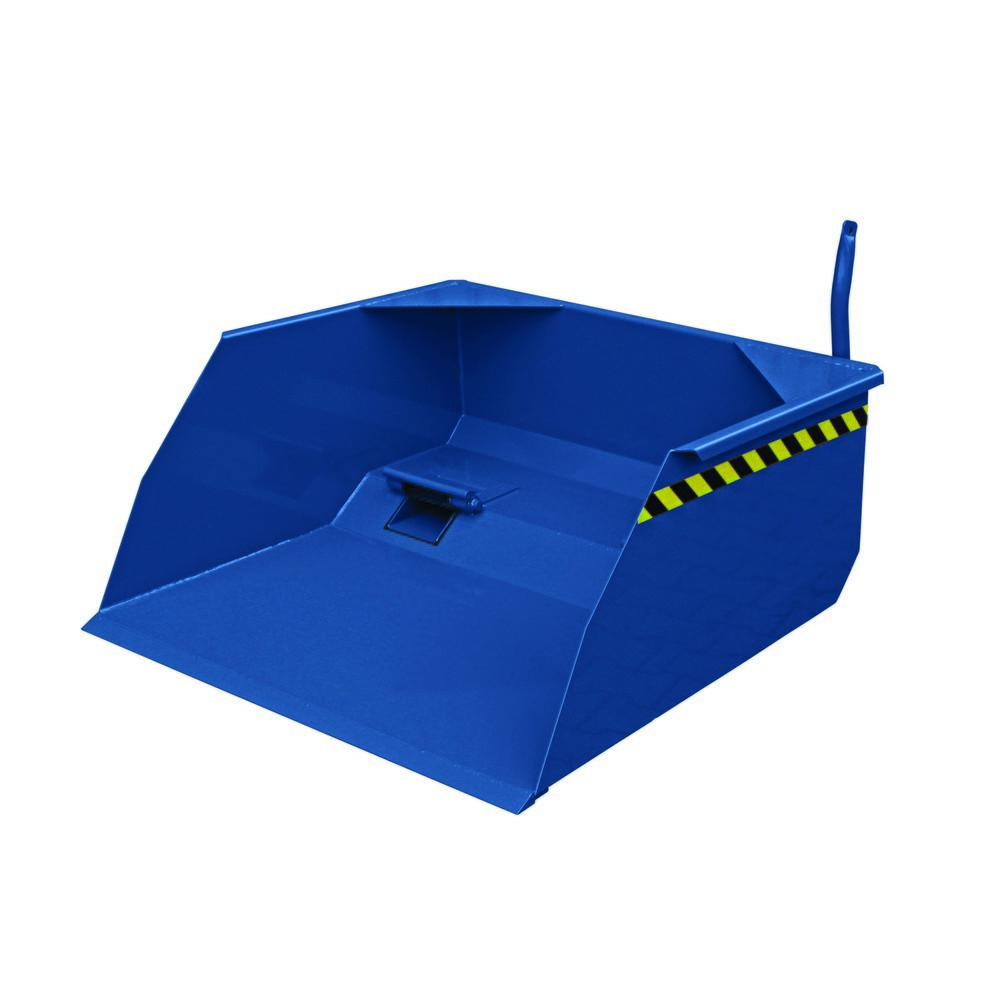 Produktabbildung: Eichinger® Schaufel mit Staplergabel-Durchschub, 4000 kg, 2000 Liter enzianblau