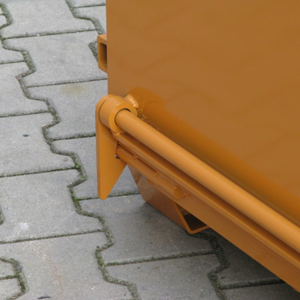 Produktabbildung Nr. 2: Eichinger® Schuttbehälter mit Klappboden, 1000 kg, 500 Liter anthrazitgrau