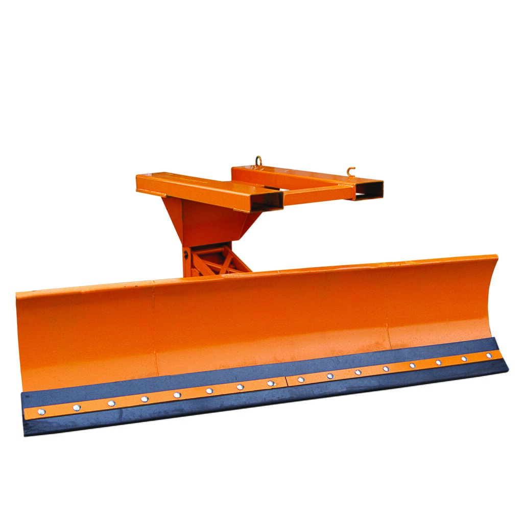 Eichinger® Schneepflug mit Niveauausgleich, Einfahrtasche oben Schildbreite 1500 mm reinorange, stahl Produktabbildung: Eichinger® Schneepflug mit Niveauausgleich, Einfahrtasche oben Schildbreite 1500 mm reinorange, stahl