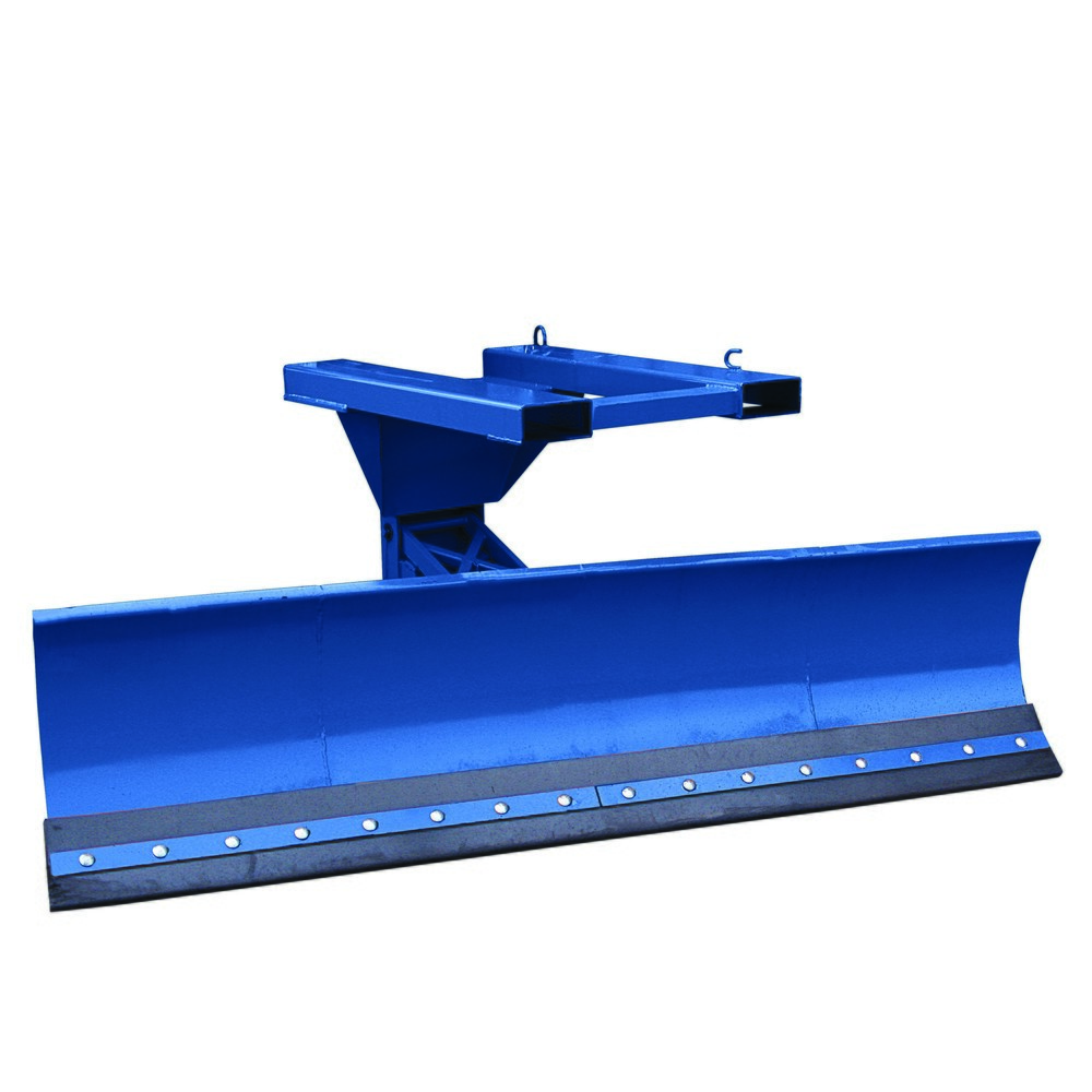 Produktabbildung: Eichinger® Schneepflug mit Niveauausgleich, Einfahrtasche oben Schildbreite 1500 mm enzianblau, stahl