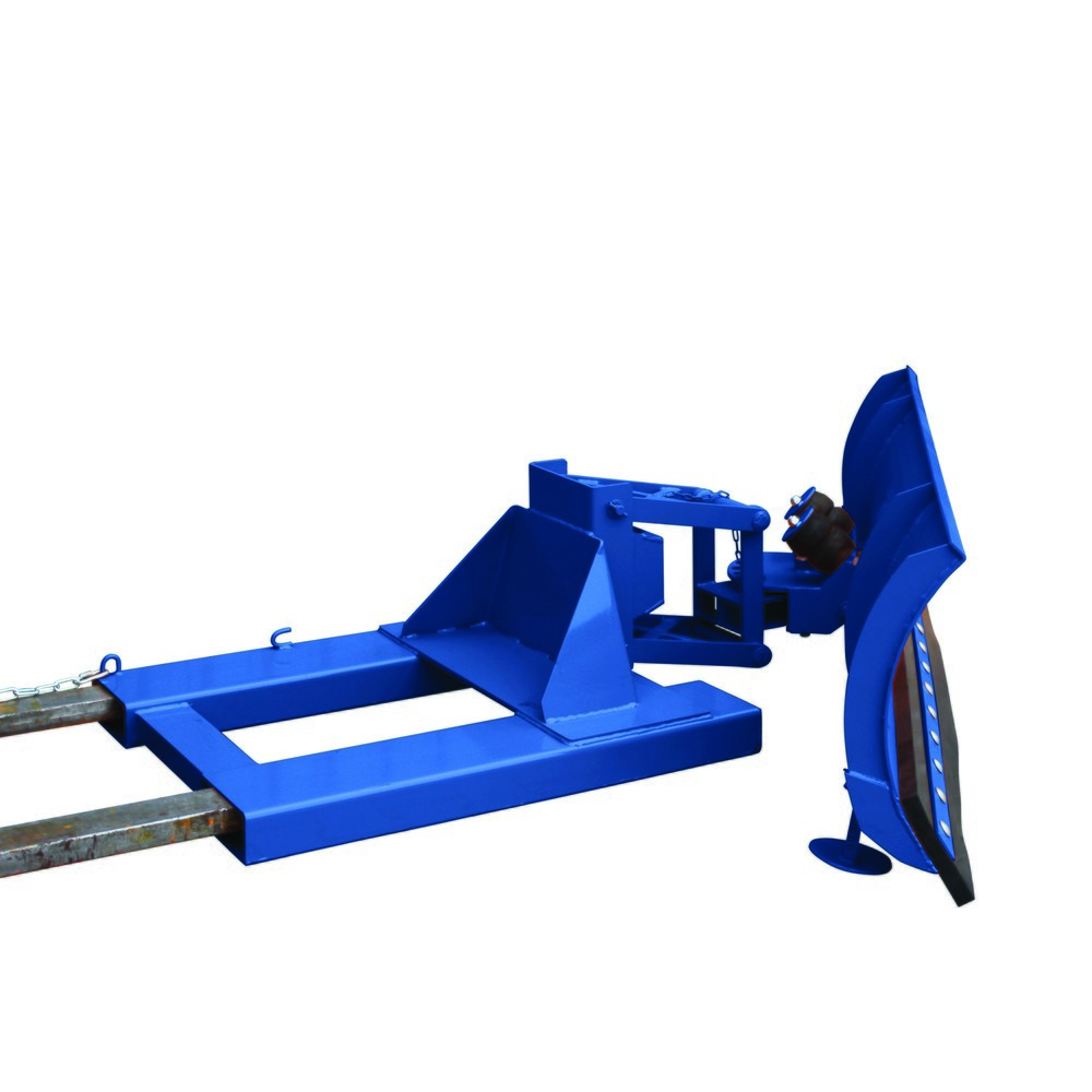 Produktabbildung Nr. 1: Eichinger® Schneepflug mit Niveauausgleich, Einfahrtasche unten Schildbreite 1500 mm enzianblau, gummi