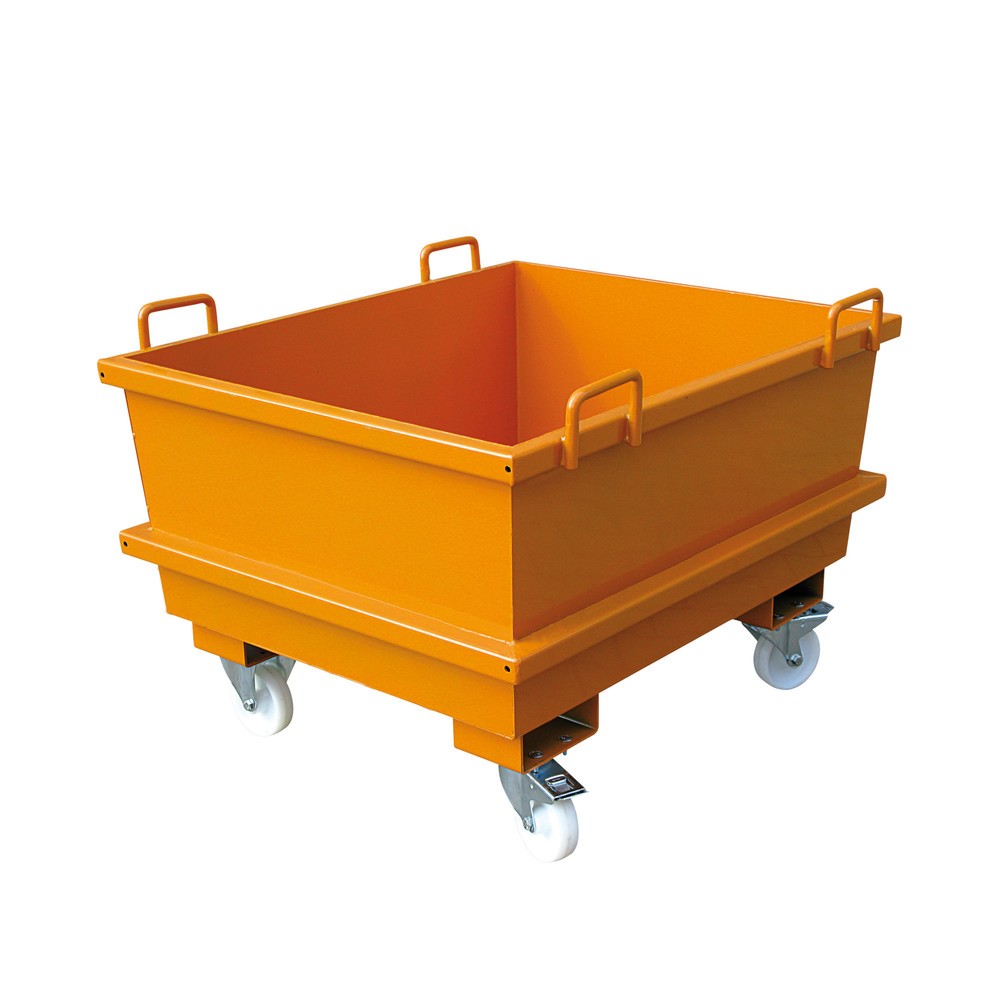 Produktabbildung: Eichinger® Universal-Container, 1000 kg, 750 Liter, reinorange