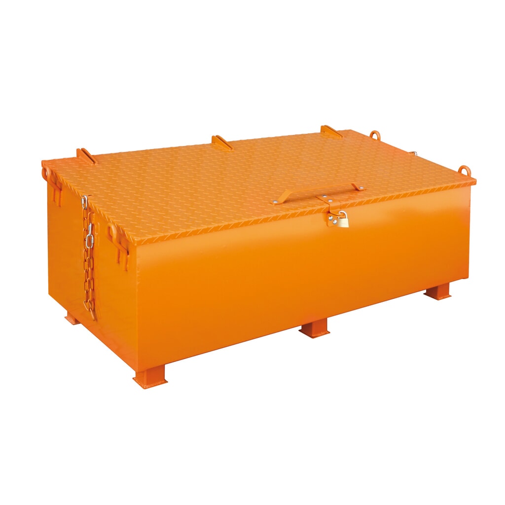 Produktabbildung: Eichinger® Werkzeugkiste, Stahl, 300 kg, 300 LIter, reinorange