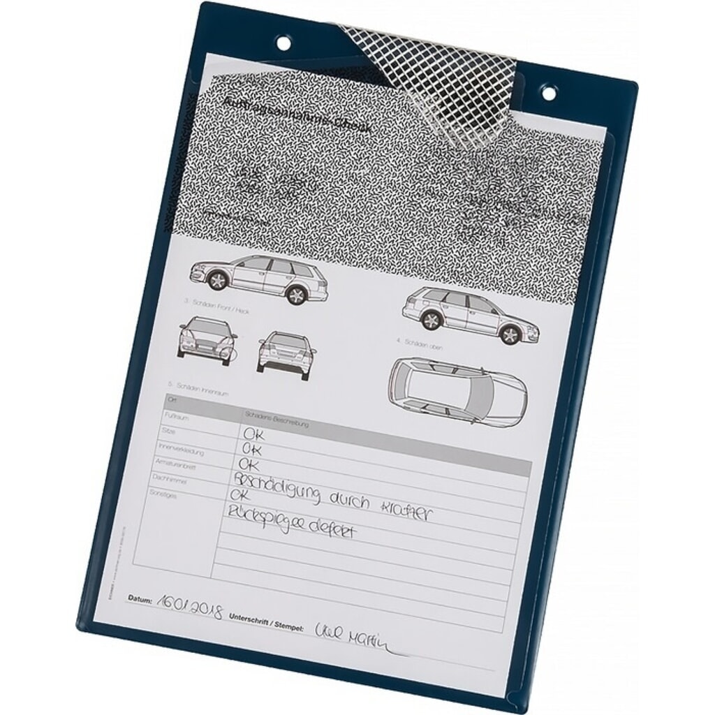 EICHNER Auftragstasche, DIN A4, m.Klettverschluss, Kordel u. 2 Fächer, VE = 10 Stück, blau Produktabbildung: EICHNER Auftragstasche, DIN A4, m.Klettverschluss, Kordel u. 2 Fächer, VE = 10 Stück, blau