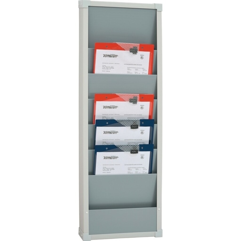 Produktabbildung: EICHNER Werkstattplaner, grau, H900xB315xT76 mm, 1-reihig