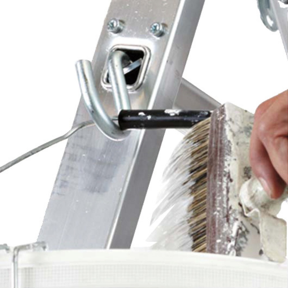 Produktabbildung: Eimerhaken für ZARGES Stufen-Stehleiter Compact