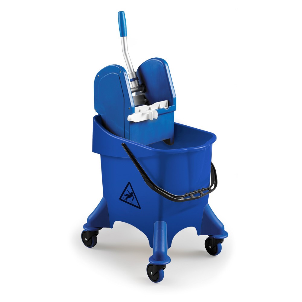 Produktabbildung: Einfach-Fahreimer Poly I, 1x 30 Liter, Mopp-Presse