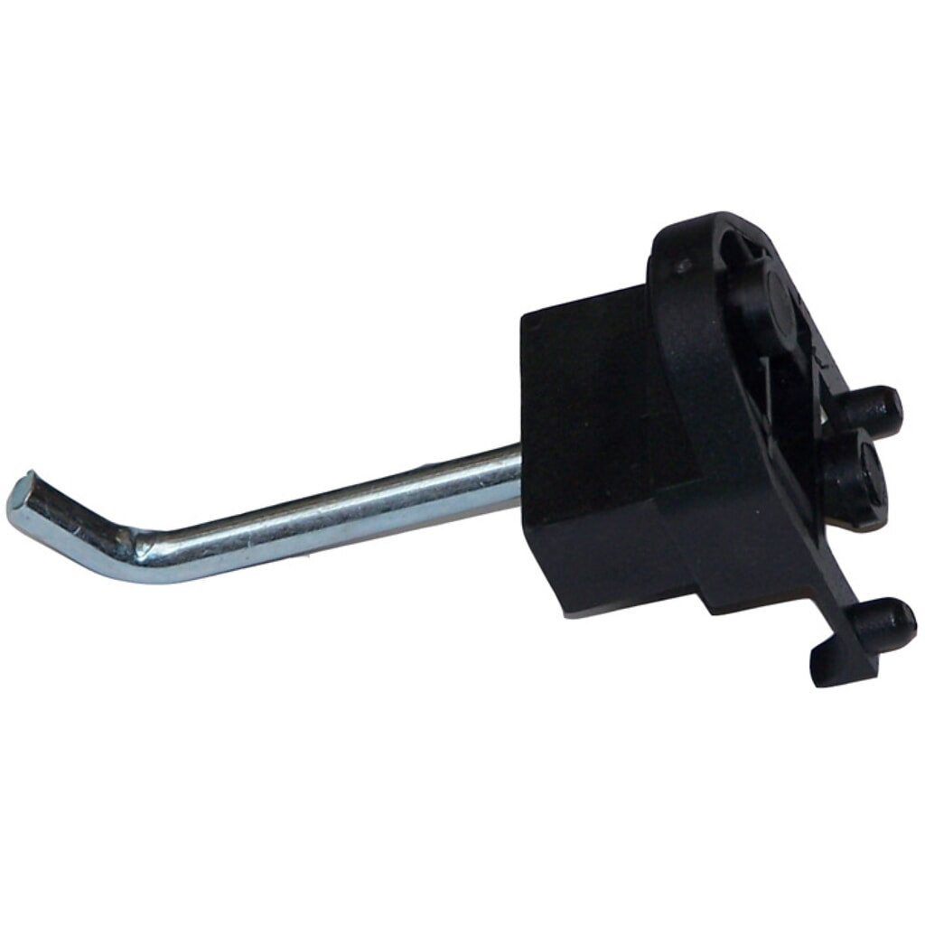 Einfach-Haken-Set, gerade, Tiefe 60 mm Produktabbildung: Einfach-Haken-Set, gerade, Tiefe 60 mm