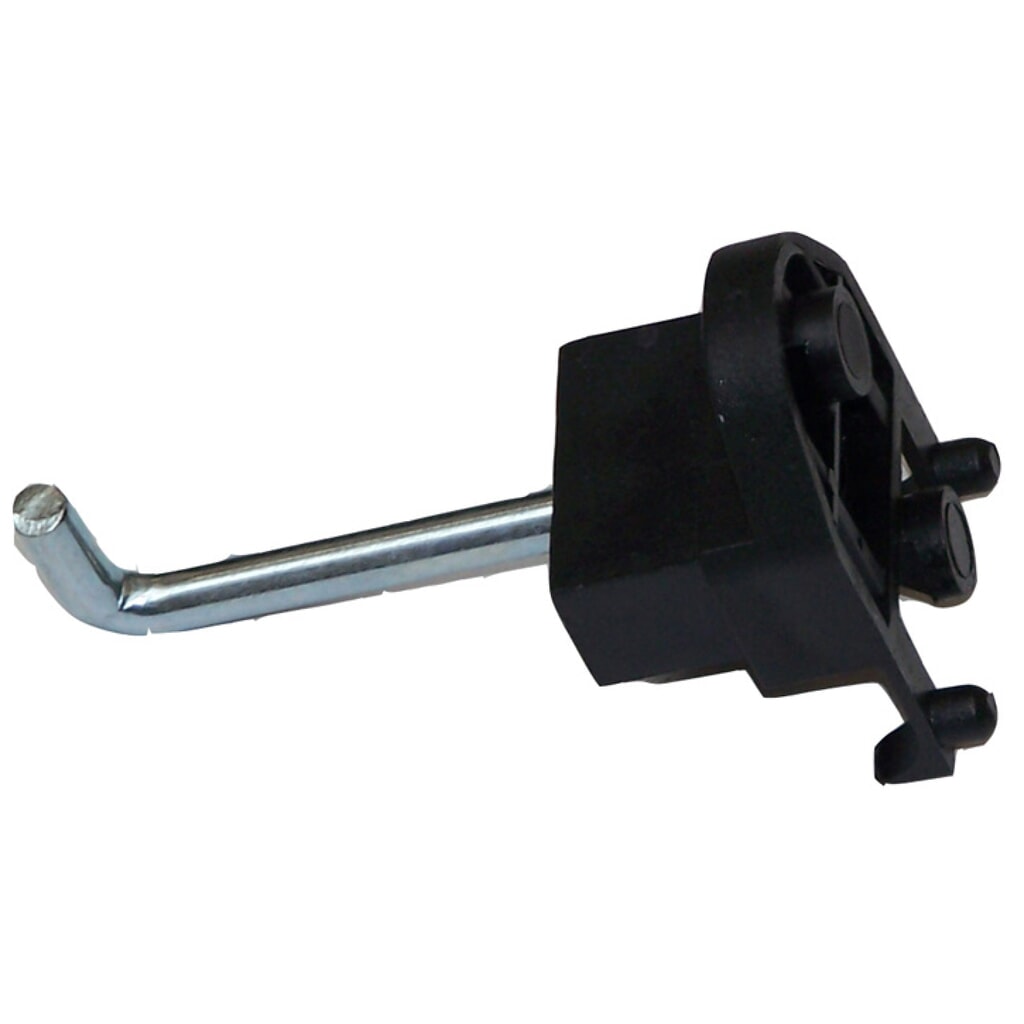 Einfach-Haken-Set, gebogen, Tiefe 60 mm Produktabbildung: Einfach-Haken-Set, gebogen, Tiefe 60 mm
