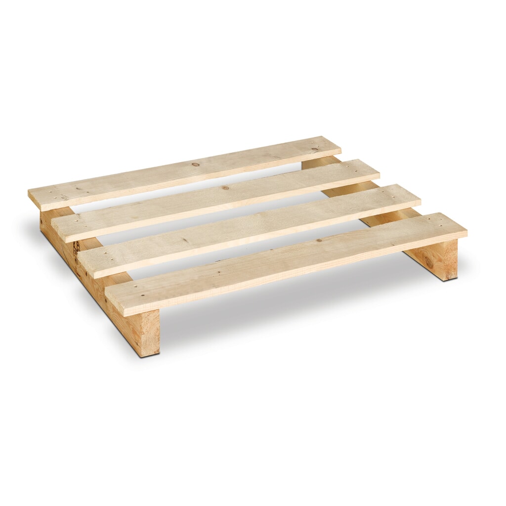 Einweg-Palette, 2-seitig einfahrbar, LxBxH 600 x 400 x 113 mm Produktabbildung: Einweg-Palette, 2-seitig einfahrbar, LxBxH 600 x 400 x 113 mm