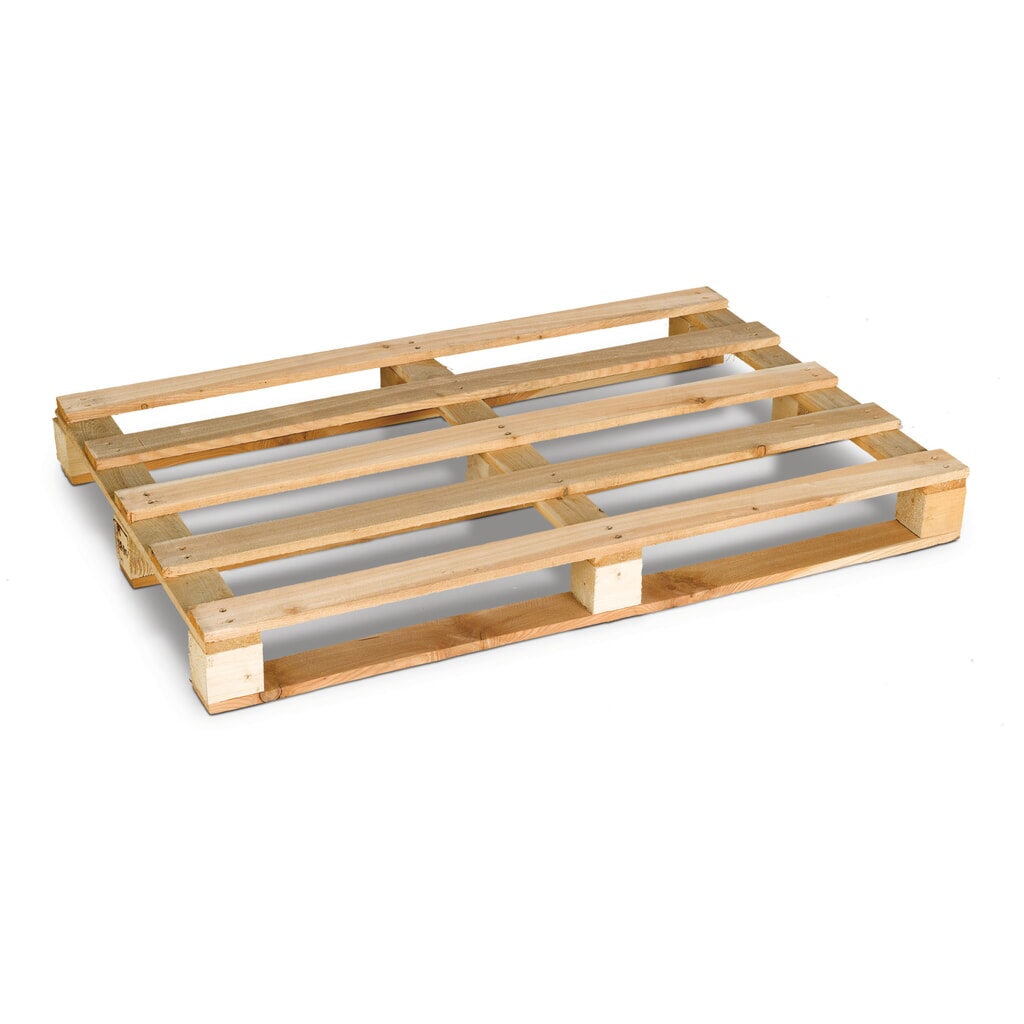 Einweg-Palette, 4-seitig einfahrbar, LxBxH 1.200 x 1.000 x 131 mm Produktabbildung: Einweg-Palette, 4-seitig einfahrbar, LxBxH 1.200 x 1.000 x 131 mm