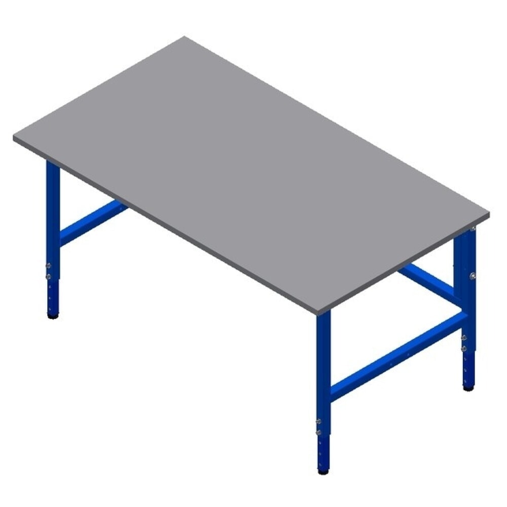 Produktabbildung: Einzelpacktisch Classic, HxBxT 700-950 x 1.600 x 900 mm