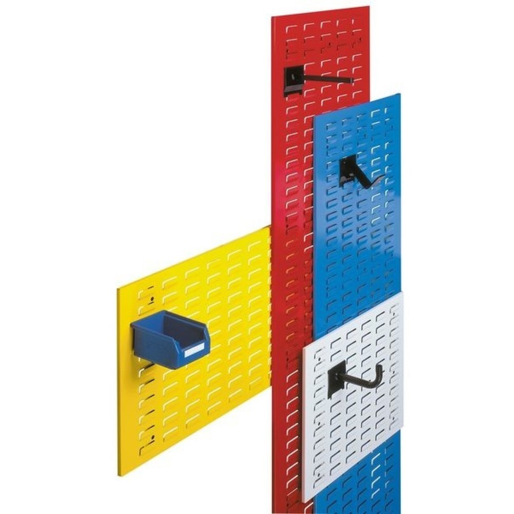 Produktabbildung Nr. 1: Einzelplatten für Kappes RasterPlan Schlitzplatten, HxB 1.500 x 450 mm, lichtgrau