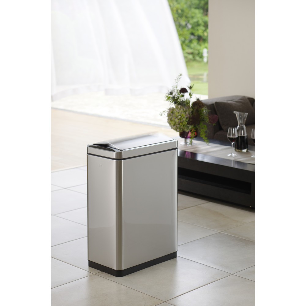 Produktabbildung Nr. 13: EKO Abfallbehälter Deluxe Phantom Sensor, 2x20 Liter, Edelstahl mattiert