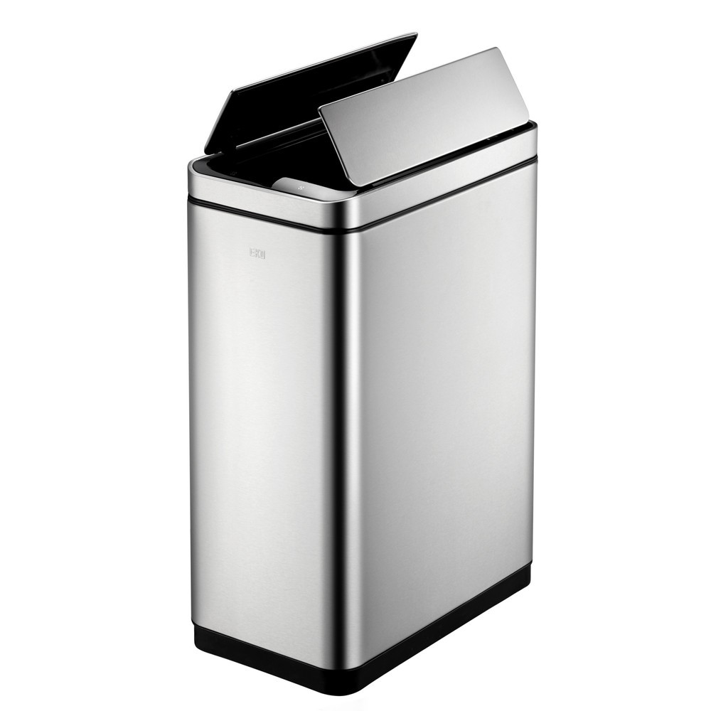 Produktabbildung Nr. 3: EKO Abfallbehälter Deluxe Phantom Sensor, 45 Liter, Edelstahl mattiert