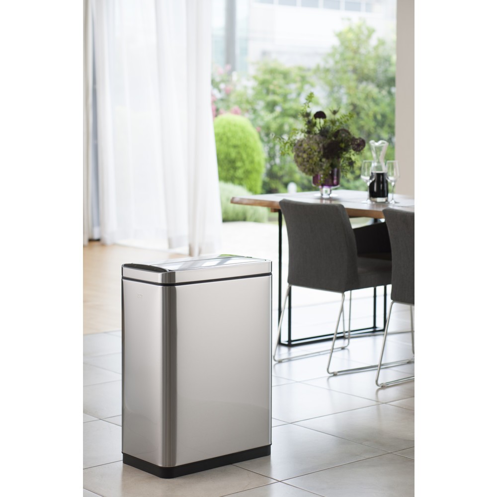 Produktabbildung Nr. 15: EKO Abfallbehälter Deluxe Phantom Sensor, 45 Liter, Edelstahl mattiert