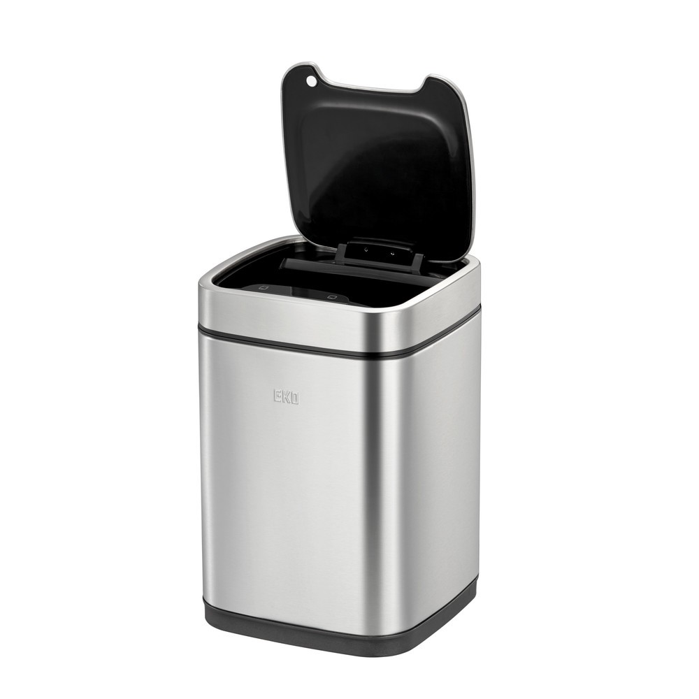 Produktabbildung Nr. 4: EKO Abfallbehälter EcoSmart, mit Sensor, 6 Liter, Edelstahl mattiert