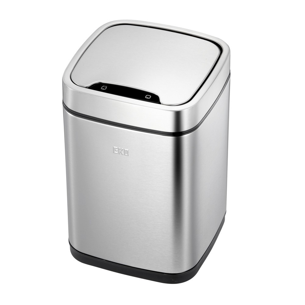 Produktabbildung Nr. 5: EKO Abfallbehälter EcoSmart, mit Sensor, 6 Liter, Edelstahl mattiert