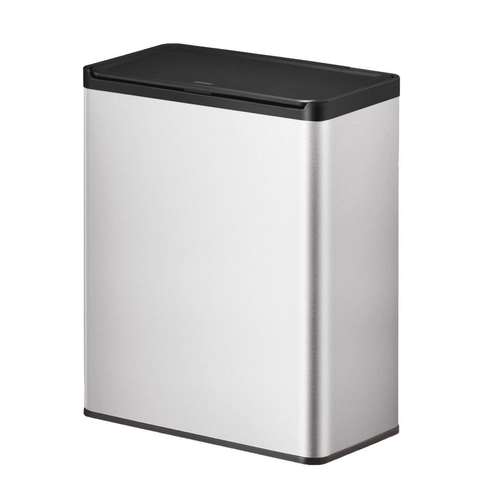 Produktabbildung: EKO Abfallbehälter Essential Touch, 2x20 Liter, Edelstahl mattiert