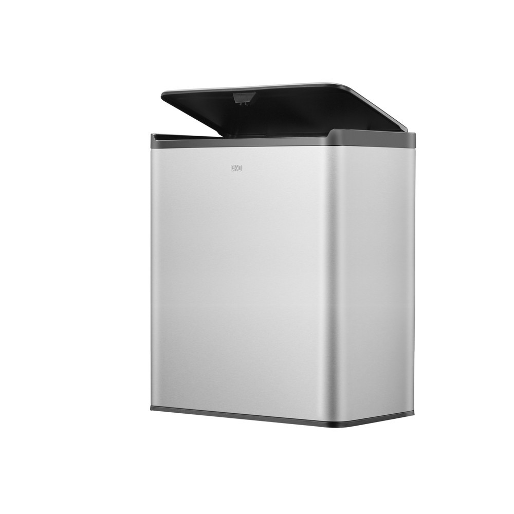 Produktabbildung Nr. 3: EKO Abfallbehälter Essential Touch, 2x20 Liter, Edelstahl mattiert